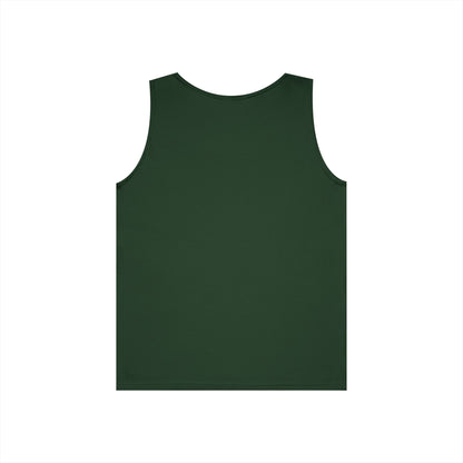 St. Patrick's Day Owl Lover's Unisex Heavy Cotton Tank Top - Fun and Playful 'Kiss Me I'm Irish for Today' Design
