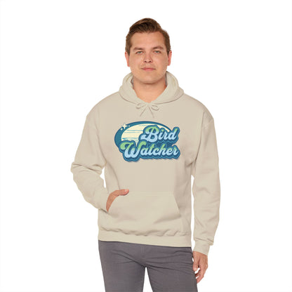 The Nerdy Birder Bird Watcher Teal Unisex Hoodie - Cozy Sweatshirt for Nature Lovers
