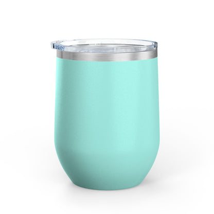 Birding Vibes Wine Tumbler | 12oz Insulated Drinkware for Beach Lovers
