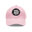 The Nerdy Birder - "Cool Birder Vibes" Dad Hat, Leather Patch Cap, Perfect Gift for Dads, Nature Lovers, Casual Style Cap, Summer Accessories