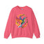 Hummingbird Rainbow Graphic Unisex Crewneck Sweatshirt