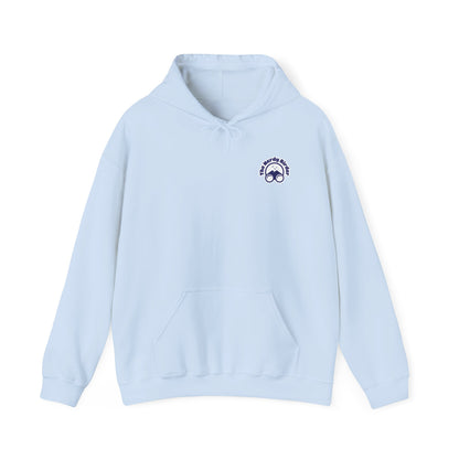 The Nerdy Birder Silly Goose Club Back Design Unisex Hoodie - Cozy Sweatshirt for Nature Lovers