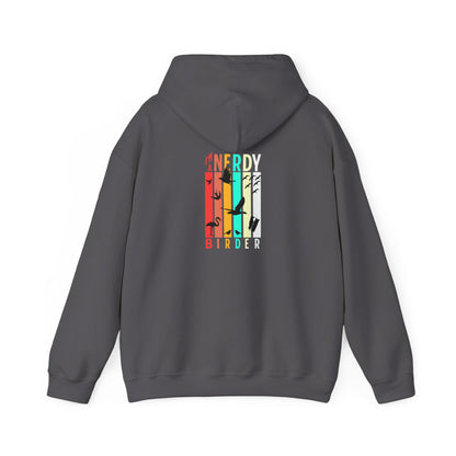 The Nerdy Birder - "I'm A Nerdy Birder" Back Design Unisex Hoodie - Cozy Sweatshirt for Nature Lovers
