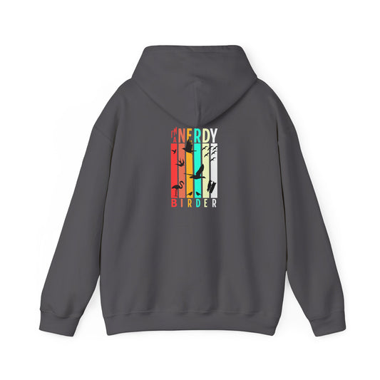 The Nerdy Birder - "I'm A Nerdy Birder" Back Design Unisex Hoodie - Cozy Sweatshirt for Nature Lovers