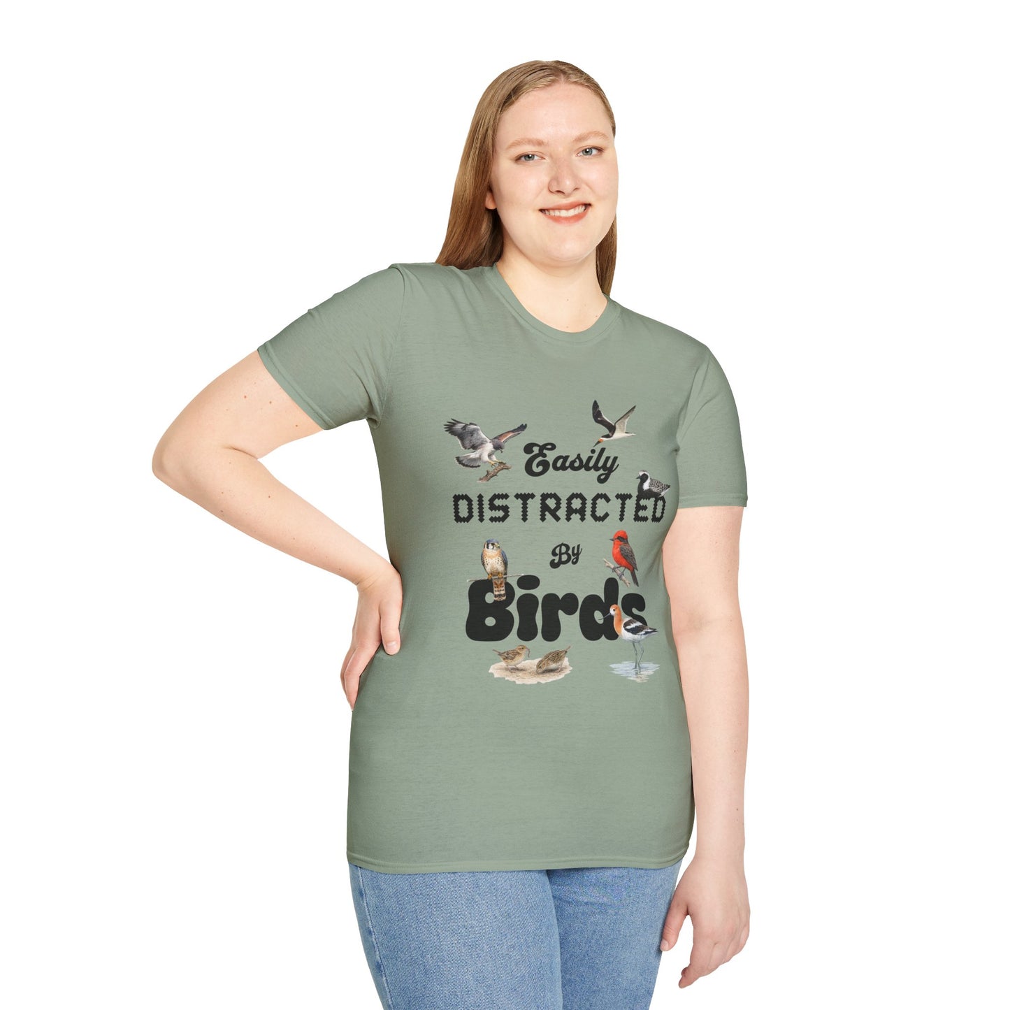 Easily Distracted by Birds - Texas Edition T-shirt