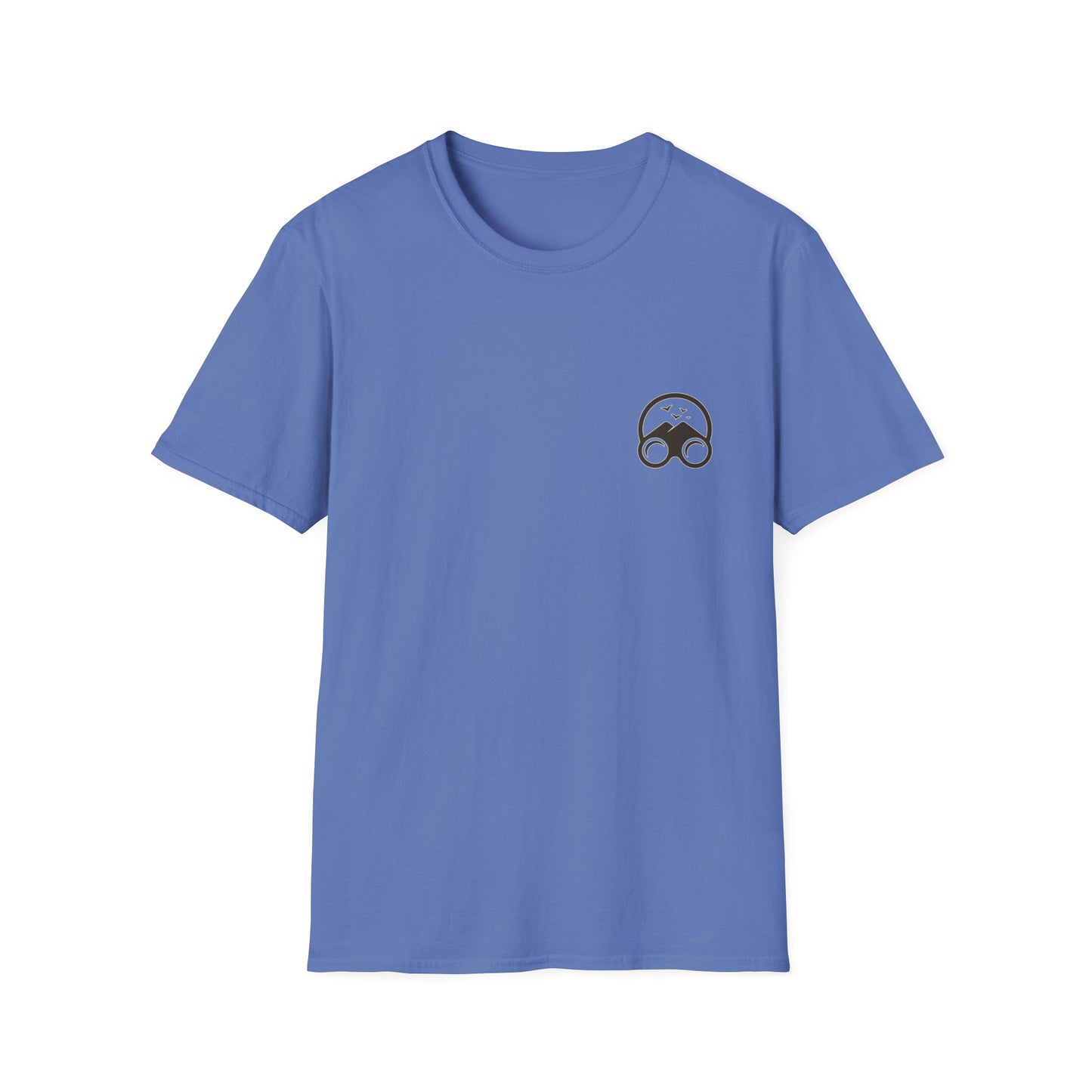 Texas Red-Tailed Hawk on the back of the T-Shirt