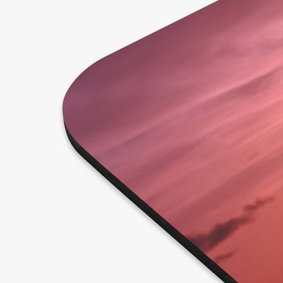Sunset Serenity Mouse Pad - Inspirational Desk Accessory for Home Office