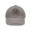 The Nerdy Birder - "Fluent in Fowl Language"  Dad Hat, Leather Patch Cap, Perfect Gift for Dads, Nature Lovers, Casual Style Cap, Summer Accessories