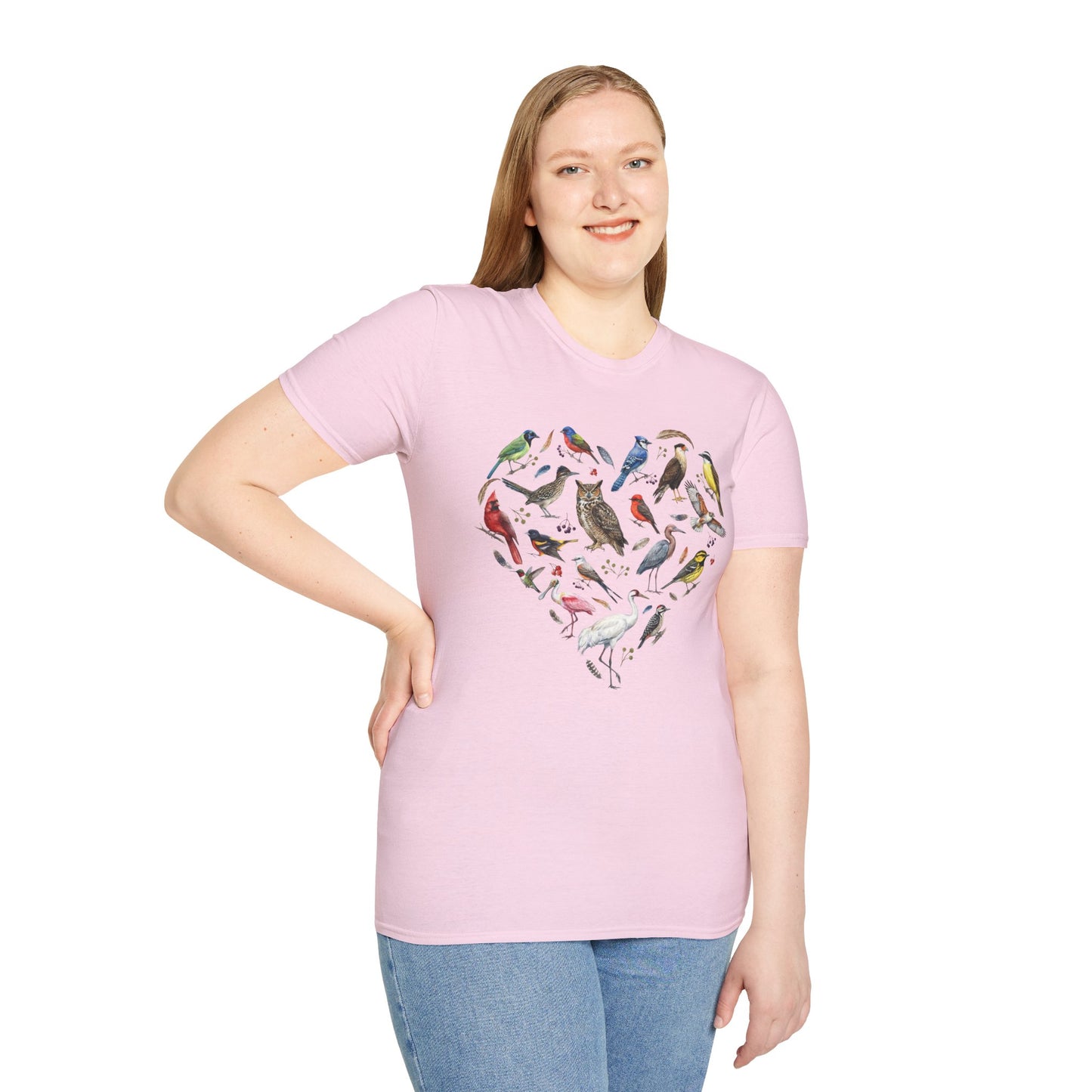 Heart of Texas Birds T-Shirt for Bird Lovers & Birdwatchers