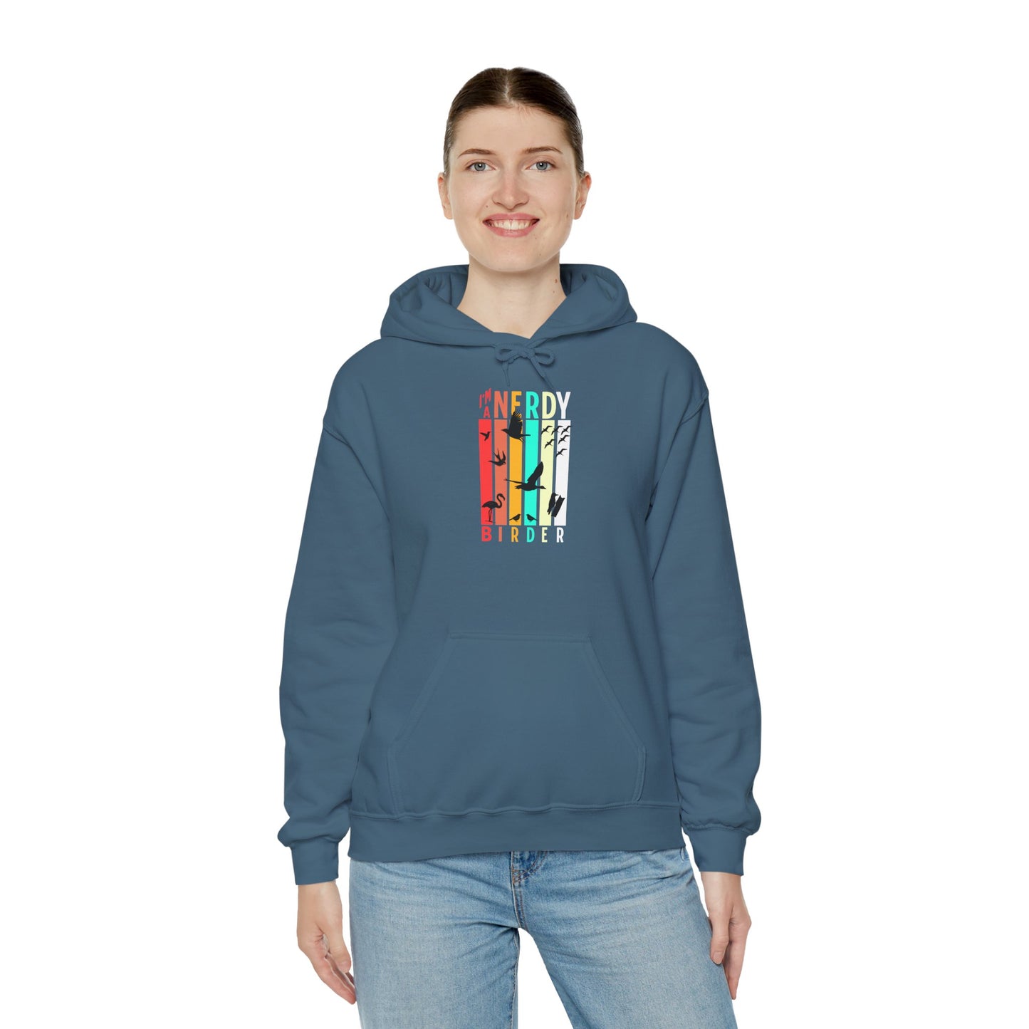The Nerdy Birder - "I'm A Nerdy Birder" Unisex Hoodie - Cozy Sweatshirt for Nature Lovers