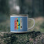 I'm a Nerdy Birder Enamel Camping Mug - Perfect for Birdwatching Enthusiasts, Ideal Gift for Nature Lovers