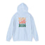 Peace Love Birds Unisex Hoodie Back Design - Cozy Sweatshirt for Nature Lovers