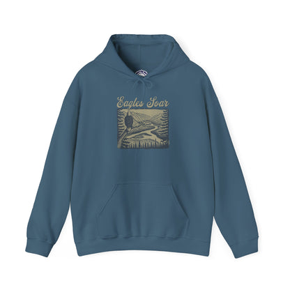 Eagle Soars Unisex Hoodie - Cozy Sweatshirt for Nature Lovers