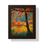 Autumn Serenity Framed Vertical Poster - Nature Wall Art for Home Decor