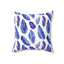Boho-Chic Purple Hues Feather Decorative Pillow | Cozy Home Accent