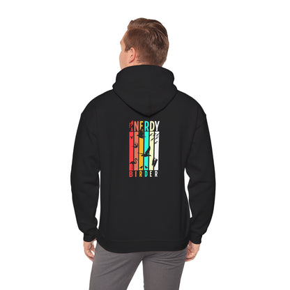 The Nerdy Birder - "I'm A Nerdy Birder" Back Design Unisex Hoodie - Cozy Sweatshirt for Nature Lovers