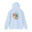 Hummingbird Rainbow Hoodie Back Design - Cozy Sweatshirt for Nature Lovers