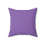 Boho-Chic Purple Hues Feather Decorative Pillow | Cozy Home Accent