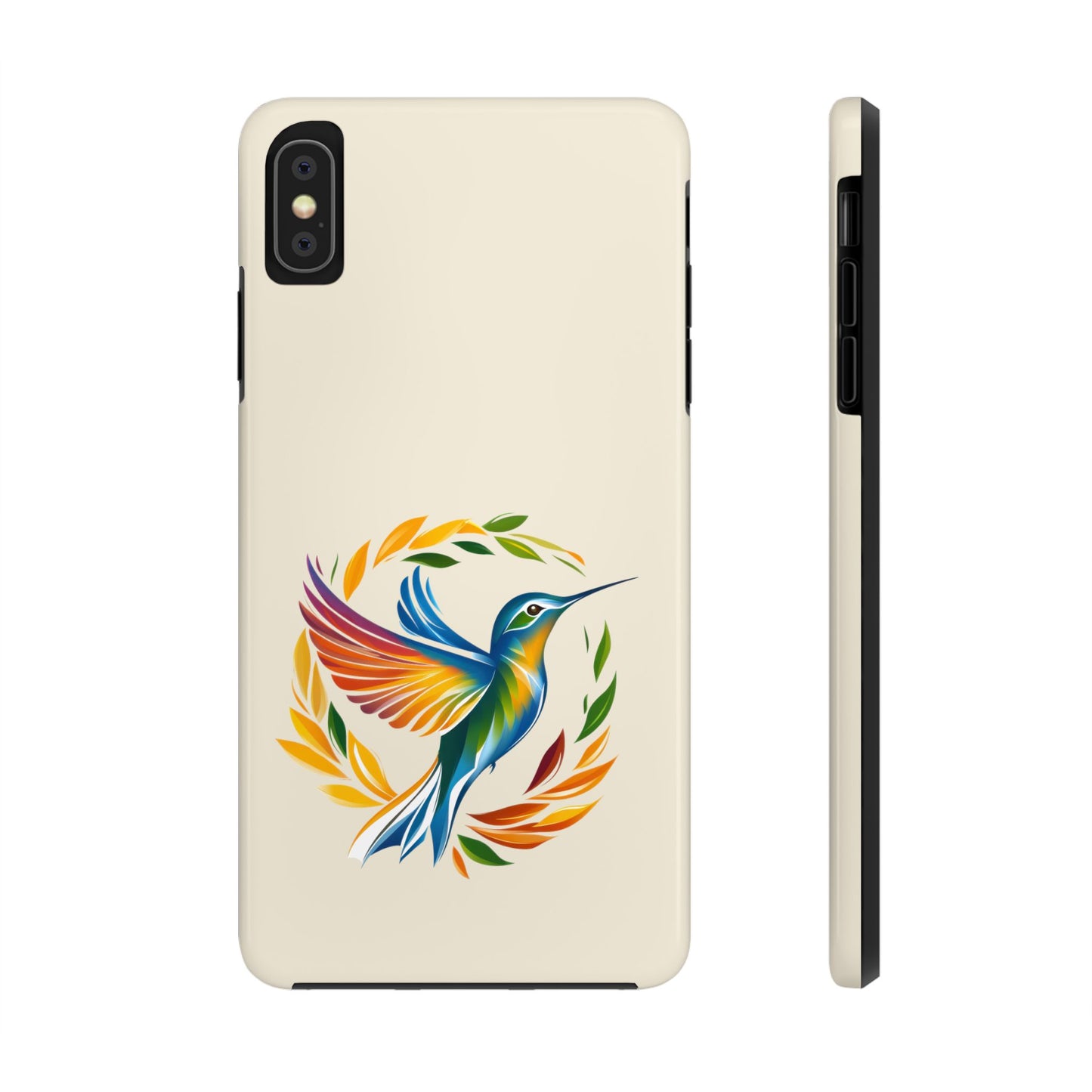 Hummingbird Rainbow Tough Phone Cases