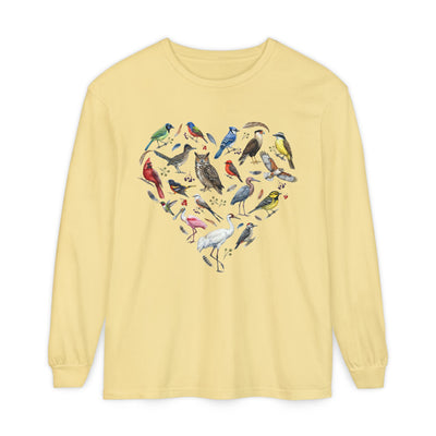 Heart of Texas Birds Long Sleeve Tee