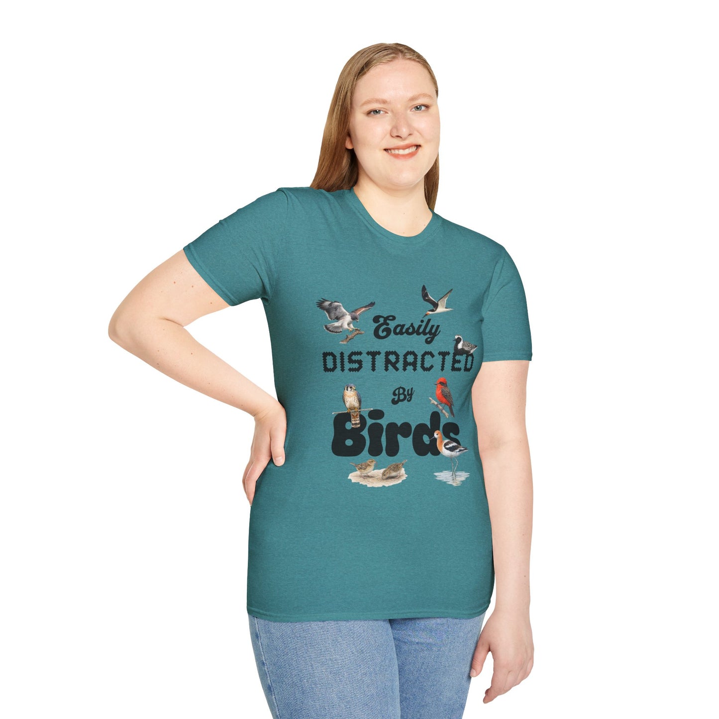 Easily Distracted by Birds - Texas Edition T-shirt