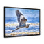 Elegant Heron Artwork Canvas Wrap - Coastal Wall Decor for Beach Lovers