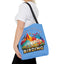 Nature-Inspired Tote Bag - 'Nature is Calling' Birding Design