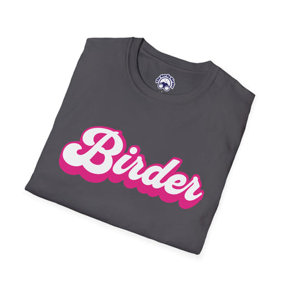 Birder Unisex Softstyle T-Shirt - Retro Vibe Tee for Casual Wear