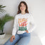 Peace Love Birds Crewneck Sweatshirt - Unisex Cozy Fashion for Nature Lovers
