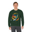 Hummingbird Rainbow Graphic Unisex Crewneck Sweatshirt