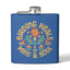 Birding Heals Birder Flask | Stainless Steel 6oz Hip Flask for Nature Lovers, Outdoor Adventures, Gifts for Birders, Hiking Accessory