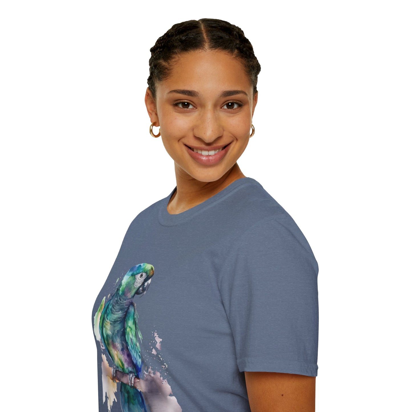 Elegant Parrot Unisex Softstyle T-Shirt