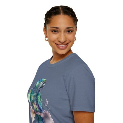 Elegant Parrot Unisex Softstyle T-Shirt