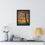 Autumn Serenity Framed Vertical Poster - Nature Wall Art for Home Decor