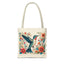 Hummingbird In Bloom Tote Bag - Natural color