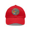 The Nerdy Birder - Modern Rainbow Hummingbird Dad Hat, Leather Patch Cap, Perfect Gift for Dads, Nature Lovers, Casual Style Cap, Summer Accessories