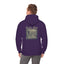 The Nerdy Birder - Eagle Soars Back Design Unisex Hoodie - Cozy Sweatshirt for Nature Lovers