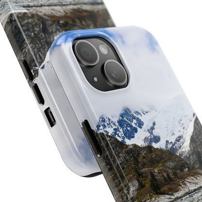 Scenic Mountain Tough Phone Case - Durable Design for Outdoor Enthusiasts