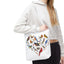 Bird Lovers Tote Bag - Colorful Heart Design for Nature Enthusiasts