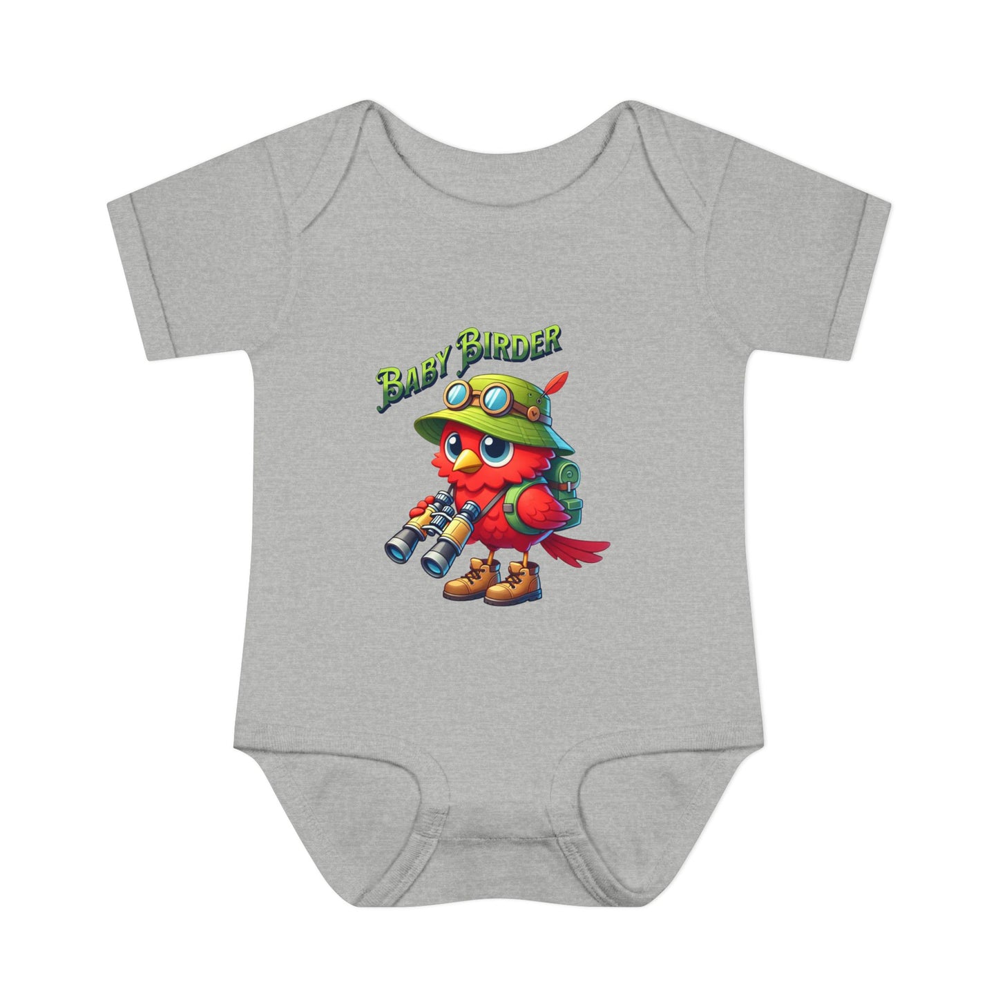 The Nerdy Birder - Baby Birder Infant Bodysuit, Cute Baby Clothes, Baby Shower Gift, Newborn Outfit, Baby Apparel, Gift for Bird Enthusiasts