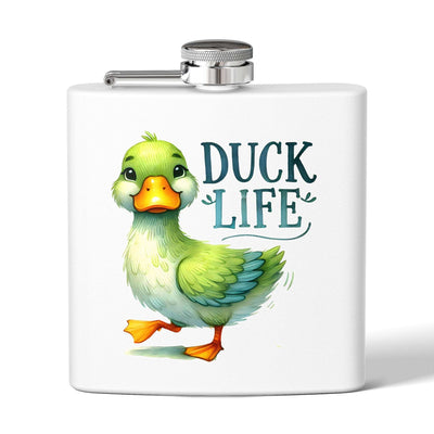 Duck Life Rising Stainless Steel Flask - 6oz
