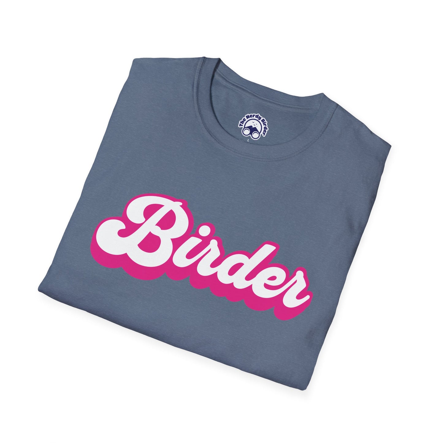 Birder Unisex Softstyle T-Shirt - Retro Vibe Tee for Casual Wear
