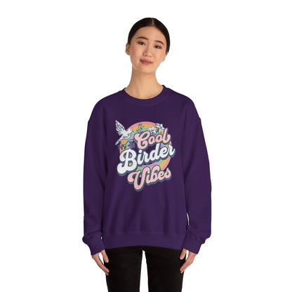 Cool Birder Vibes Sweatshirt - Unisex Heavy Blend™ Crewneck