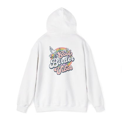 Cool Birder Vibes Unisex Heavy Blend™ Hoodie - Stylish, Cozy Sweatshirt for Nature Lovers
