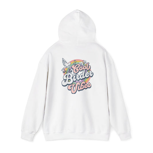 Cool Birder Vibes Unisex Heavy Blend™ Hoodie - Stylish, Cozy Sweatshirt for Nature Lovers