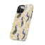 Elegant Peacock Tough Phone Case - Stylish Protection for Nature Lovers