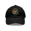 The Nerdy Birder - Modern Rainbow Hummingbird Dad Hat, Leather Patch Cap, Perfect Gift for Dads, Nature Lovers, Casual Style Cap, Summer Accessories