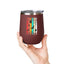 I'm A Nerdy Birder Wine Tumbler, 12oz | Perfect Gift for Bird Lovers, Nature Enthusiasts, Party Time, Outdoor Adventures, Home Decor
