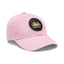 The Nerdy Birder - "Let's Go Birding"  Dad Hat, Leather Patch Cap, Perfect Gift for Dads, Nature Lovers, Casual Style Cap, Summer Accessories