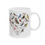 Heart of Texas White Ceramic Mug